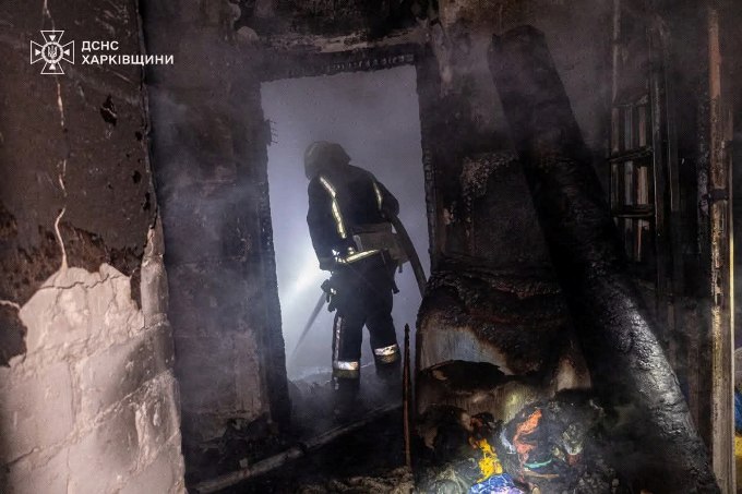 Новини Харкова: під час пожежі загинув 94-річний чоловік